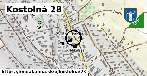 Kostolná 28, Lendak