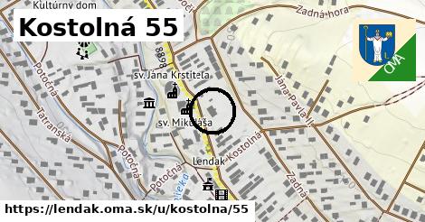 Kostolná 55, Lendak