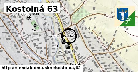 Kostolná 63, Lendak