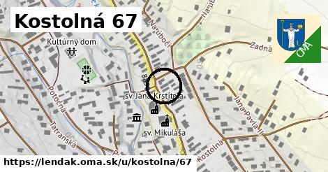 Kostolná 67, Lendak