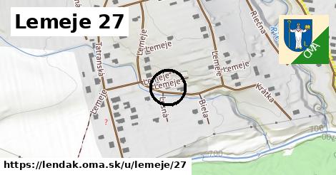 Lemeje 27, Lendak