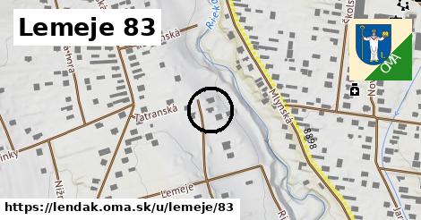 Lemeje 83, Lendak