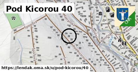 Pod Kicorou 40, Lendak