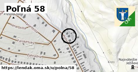 Poľná 58, Lendak