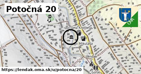 Potočná 20, Lendak