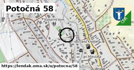 Potočná 58, Lendak