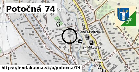 Potočná 74, Lendak