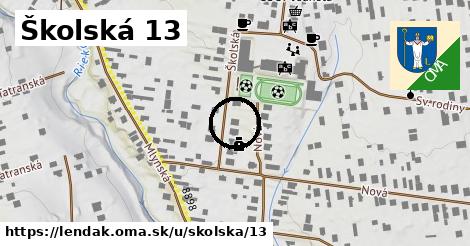 Školská 13, Lendak