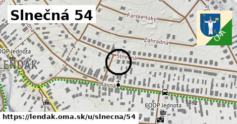 Slnečná 54, Lendak