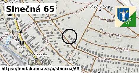 Slnečná 65, Lendak