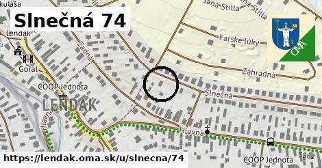 Slnečná 74, Lendak