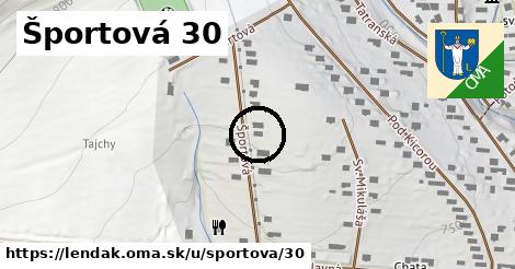 Športová 30, Lendak