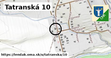 Tatranská 10, Lendak