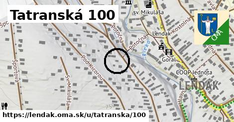 Tatranská 100, Lendak