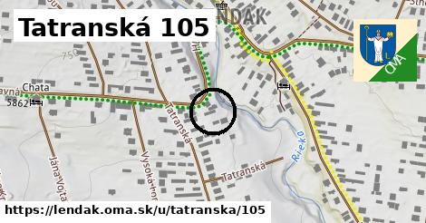 Tatranská 105, Lendak