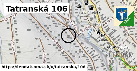 Tatranská 106, Lendak