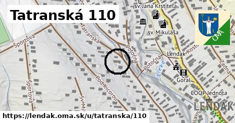 Tatranská 110, Lendak