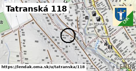 Tatranská 118, Lendak