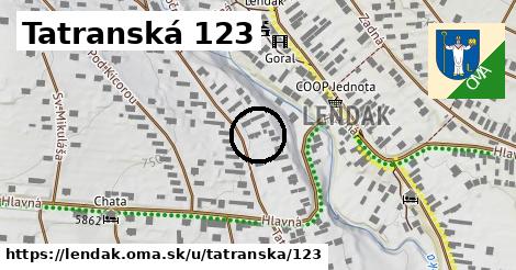 Tatranská 123, Lendak