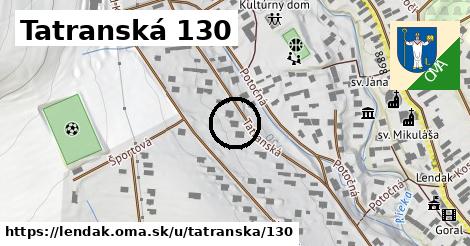 Tatranská 130, Lendak