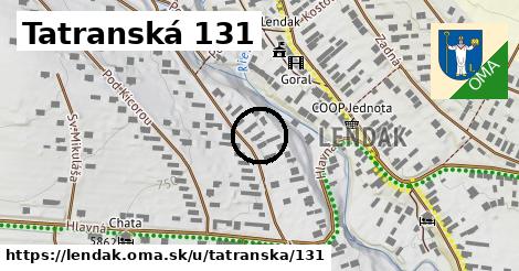 Tatranská 131, Lendak