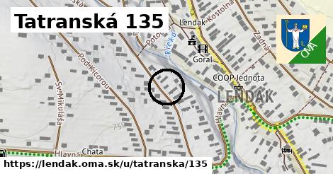 Tatranská 135, Lendak