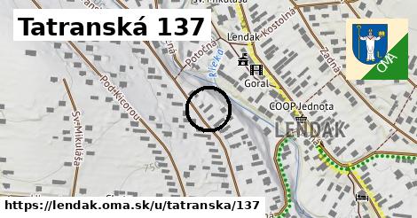 Tatranská 137, Lendak