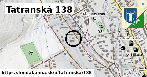 Tatranská 138, Lendak