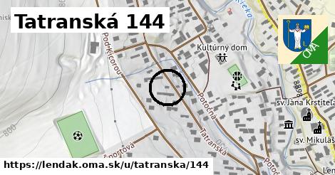 Tatranská 144, Lendak