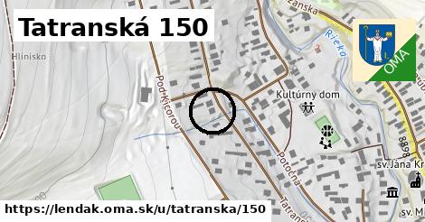 Tatranská 150, Lendak