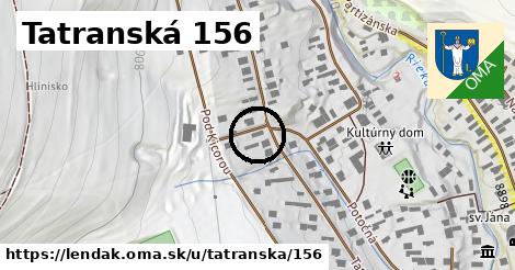 Tatranská 156, Lendak
