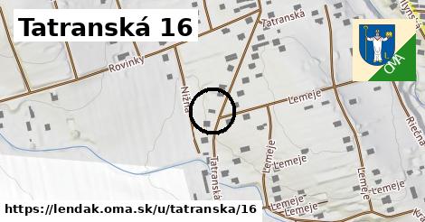 Tatranská 16, Lendak