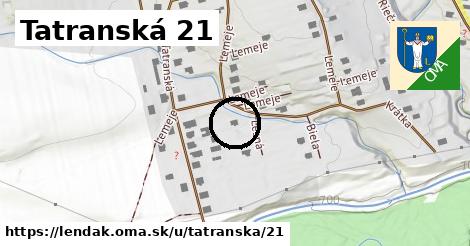 Tatranská 21, Lendak