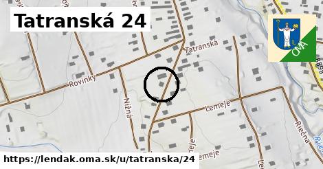 Tatranská 24, Lendak