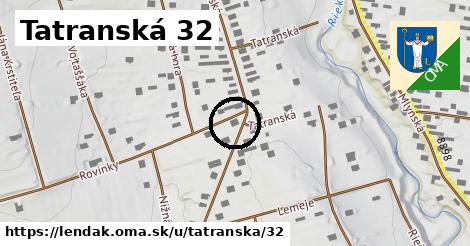 Tatranská 32, Lendak