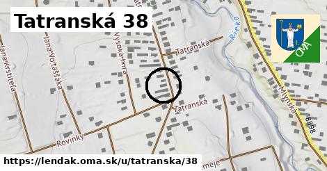 Tatranská 38, Lendak