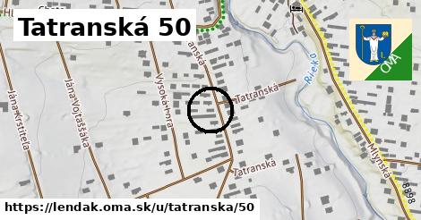 Tatranská 50, Lendak