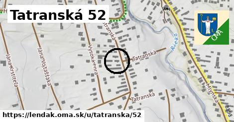 Tatranská 52, Lendak