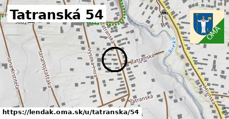 Tatranská 54, Lendak
