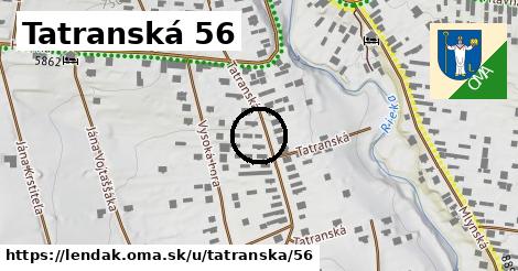 Tatranská 56, Lendak