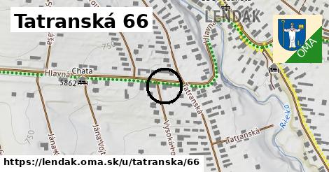 Tatranská 66, Lendak