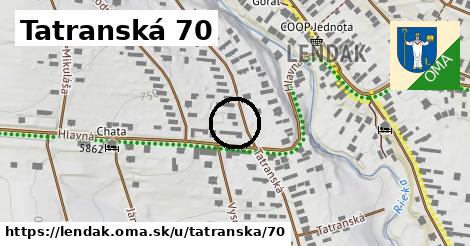 Tatranská 70, Lendak
