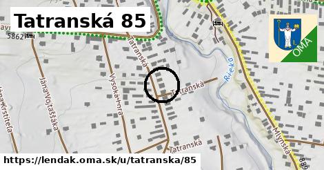 Tatranská 85, Lendak