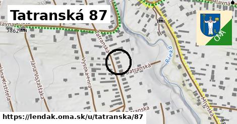 Tatranská 87, Lendak