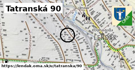 Tatranská 90, Lendak