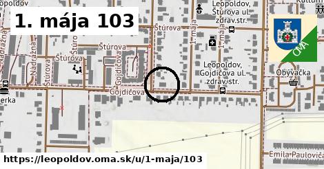 1. mája 103, Leopoldov