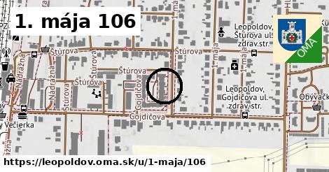 1. mája 106, Leopoldov