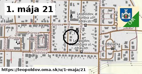 1. mája 21, Leopoldov