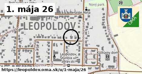 1. mája 26, Leopoldov