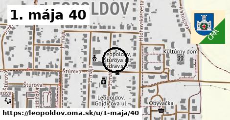 1. mája 40, Leopoldov